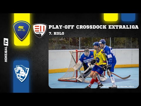 Highlights 7.kola CROSSDOCK Extraligy hokejbalu | HC Kert Park Praha vs. HBC Pardubice