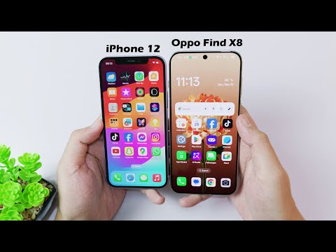 iPhone 12 VS Oppo Find X8 – Speed, Display, Size Comparison