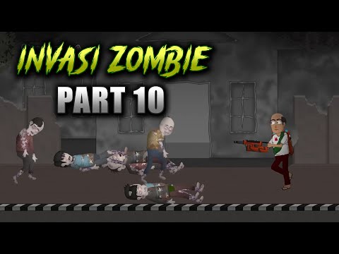 Zombie Invasion - Episode 10 - Funny Cartoon Horror Animation - WargaNet Life