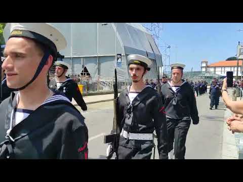Desfile do dia da Marinha 2023 no Porto