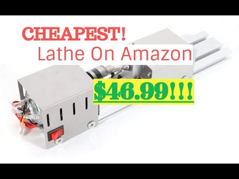 Bachin Mini Lathe Review | Cheapest Lathe On Amazon $47*