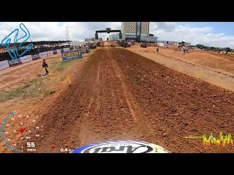 First GoPro Lap with Henry JACOBI   MXGP of Indonesia 2019 #motocross
