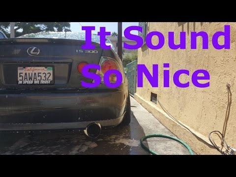 Lexus Is300 Greddy Revolution Rs Review Sound Clip