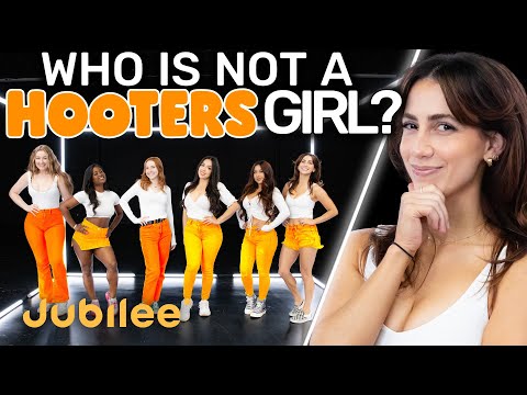 6 Hooters Girls vs 1 Fake