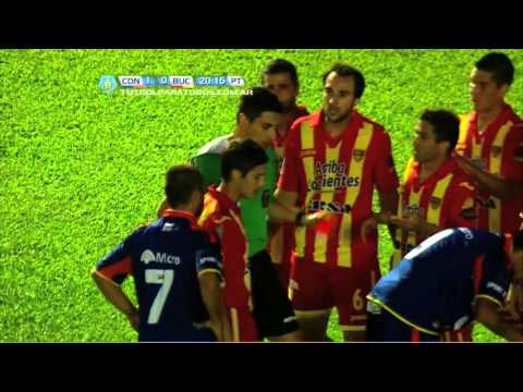 La expulsión de Moisés. Crucero- Boca Unidos. Fecha 18. Torneo Primera B Nacional. Fútbol Para Todos