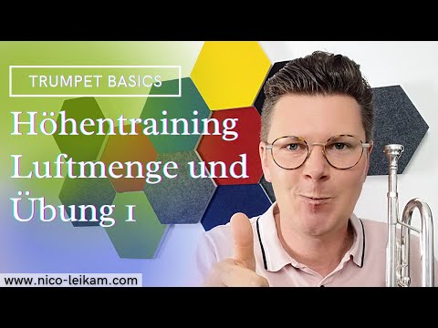 Altitude training and air volume, how to train? | Exercise one for your pitch on the trumpet | 🎺