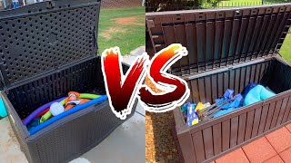Keter vs Suncast vs Lifetime Outdoor Storage Containers REVI