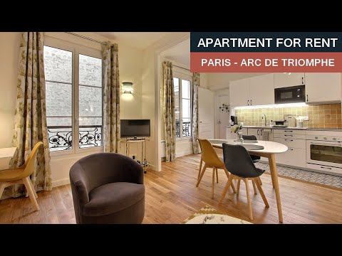 Apartment Tour - 1-Bedroom in Paris near the Arc de Triomphe - T171205