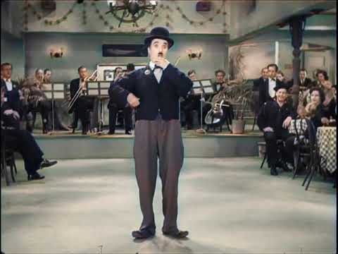Charlie Chaplin Sings Nonsense Song [COLORED]
