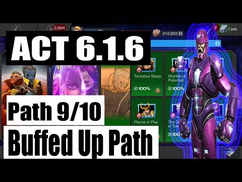 Act 6.1.6 Path 9/10 (Buffed Up Path) - Marvel Contest of Champions