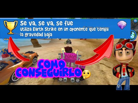 [BBR] Beach Buggy Racing / Como conseguir el logro ( SE VA ,SE VA, SE FUE ) 🏆