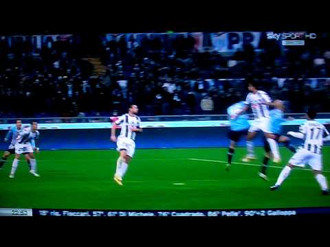 Lazio-Udinese 2-2 sintesi Sky HD