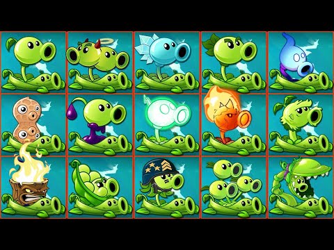 All Free & Premium PEA + PEA VINE Battlez - Who Will Win? - PvZ 2 Plant vs Plant