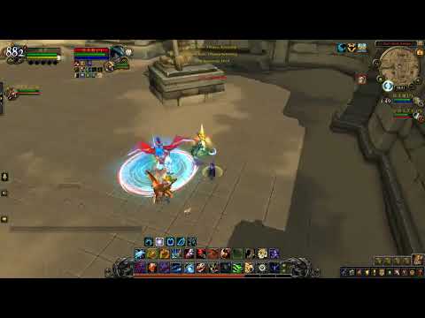 《WoW: Shadowlands》Fury warrior and retribution paladin vs. feral druid and beast mastery hunter