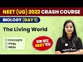NEET UG 2022 The Living World In One Shot Concept PYQs NEET UG Biology Crash Course
