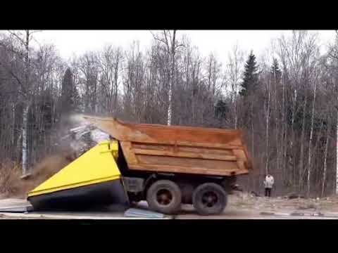 CRASH TEST KAMAZ USSR