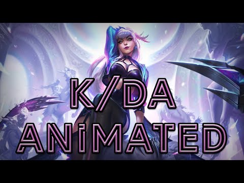 K/DA ALL OUT | EVELYNN / / Unofficial Login Screen