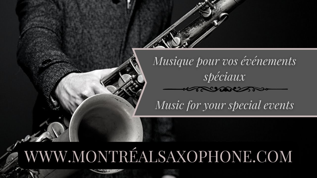 Promotional video thumbnail 1 for Montreal Saxophone