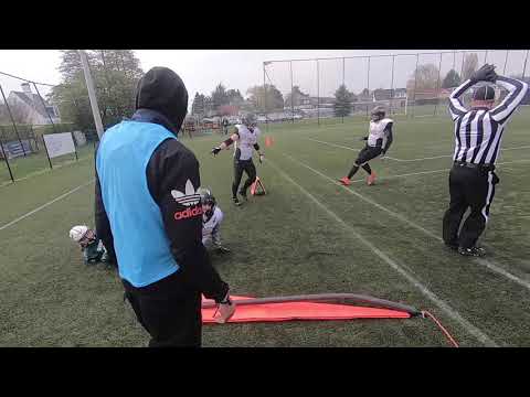 2019 BAFL NL - WEEK 9: WATERLOO WARRIORS - MONS KNIGHTS