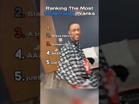 Ranking The Most Underrated Pranks😂 #ranking #prank