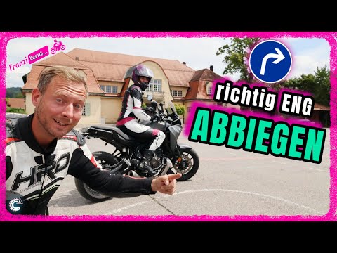 Eng abbiegen mit dem Motorrad – so wird’s endlich entspannt
