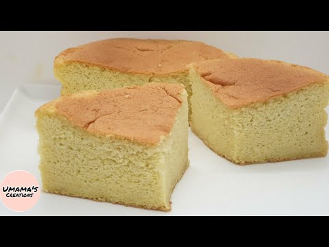 Vanilla Sponge cake Recipe | Fluffy cake | Easy make & Delicious
