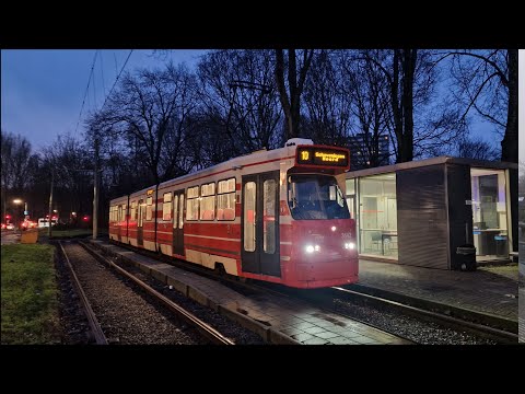 Spitslijn 10 | Scheveningen Noorderstrand - Vrederust v.v. - Remise Lijsterbes | HTM 3143 | 2026
