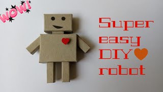 How To Make A Robot Out Of Cardboard Making Cardbo