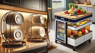25 Amazon Kitchen Organization & Storage Hacks For Tiny Kitchen Spaces! (With Prices)