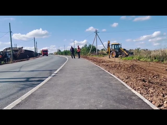 Глава района Ленар Нургаянов поделился кадрами ремонта объездной дороги