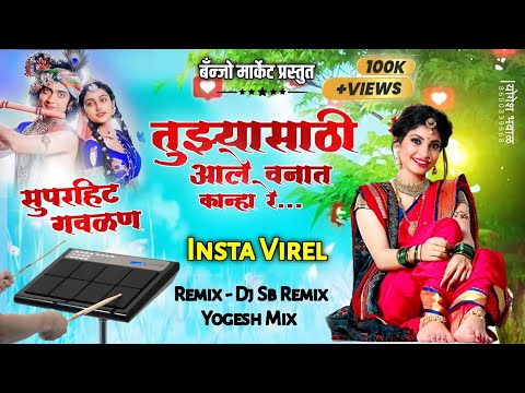 तुझ्यासाठी आले वनात कान्हा रे ❤️ Insta Virel । Active Pad Sambal Mix । Tuzyasathi Aale Vanat...