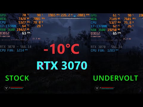 Undervolt RTX 3070 Tutorials