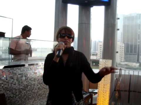 Mustafa & Tasita D' Mour doing Sound Check before party in Dubai .MPG