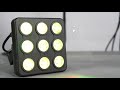 мініатюра 0 Відео про товар Світлодіодній прожектор  FREE COLOR SQUARE PAR 94