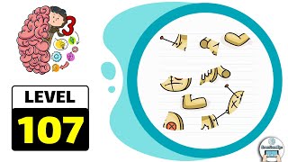 Brain Test 3 Level 107 (Latest version) Walkthrough