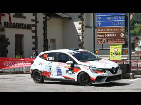 SAVIO-DE BERNARDINI RENAULT CLIO RALLY5 by PR2 RALLYE SAN MARTINO DI CASTROZZA  2023 PS 7 MANGHEN 2