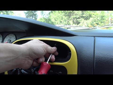 How to Install a Aftermarket Stereo in a 2004 Dodge Neon