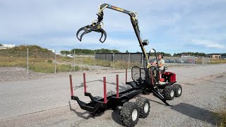 Alstor 8X8 forwarder for sale - Image 4 | Agroline PH Alstor 8X8 forwarder | Image 4 - Agroline