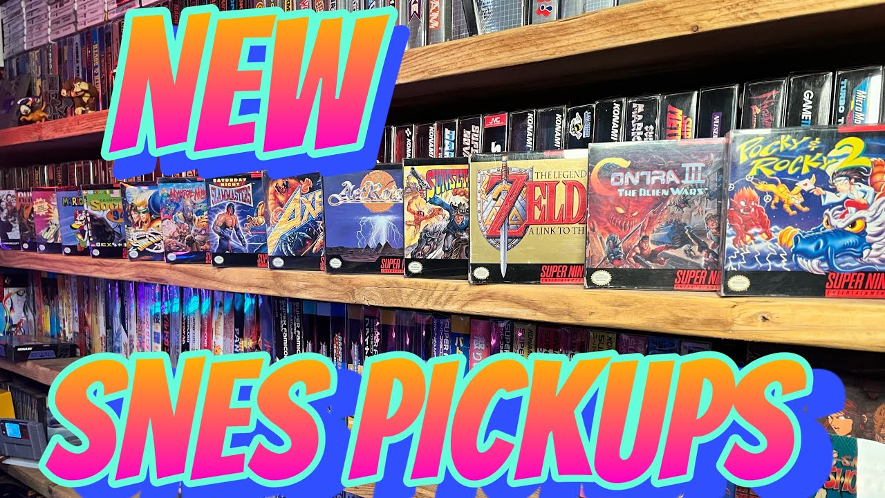 Snes Collecting #21 Game Hunting