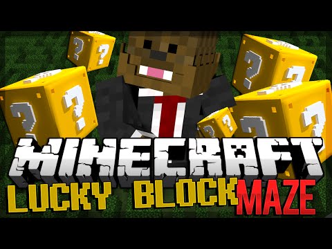 Minecraft HEROBRINE Lucky Block Maze w/ The Pack