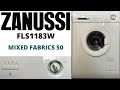 Zanussi Aquacycle 1050 FLS1183W Washing Machine H Mixed Fabrics 50