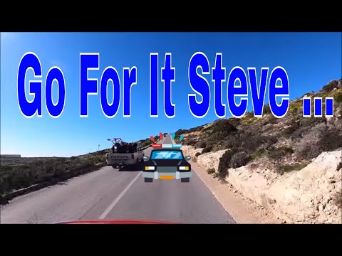 Driving to the most beautiful beach of Malta, Roadrunner, MALTA #malta