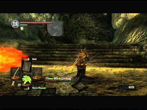 Dark Souls Quelag Chaos Witch Boss with Mildred