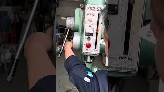 吉田鉄工所 550mm直立ボール盤 YD2-55の動画サムネイル