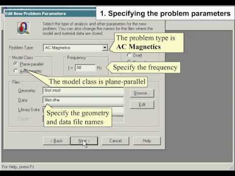 QuickField Example Electric machine simulation Transient magnetic field