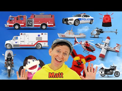 What Do You See? Song Emergency Vehicles | Find It Version | Dream English Kids