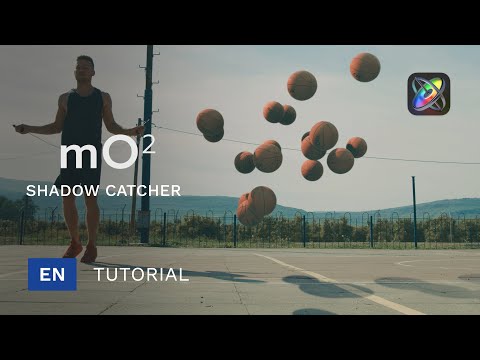mO2 Tutorial - How to use a Shadow Catcher to blend the 3D scene with footage - MotionVFX