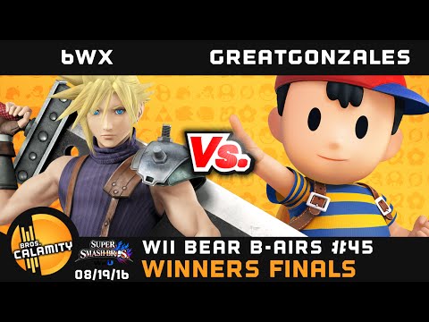 WBB #45 | Circa | 6WX (Cloud) vs TheGreatGonzales (Ness) - Winners Finals - Smash Wii U - Singles