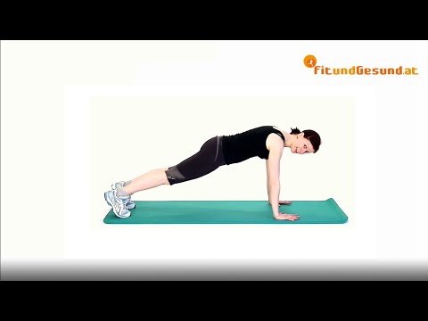 Side Jumps aus der Bretthaltung - Trainings-Übung