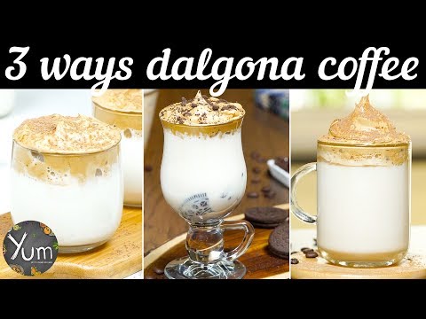 Ace the viral trend by making these delicious Dalgona Coffee recipes at home ￼￼￼🏡 ☕ 👌￼ 😊